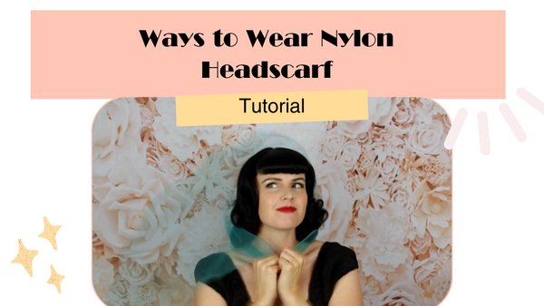 Ways to Wear a Nylon Headscarf
