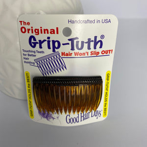 Grip Tuth Combs - 2 3/4 inch size in Shell