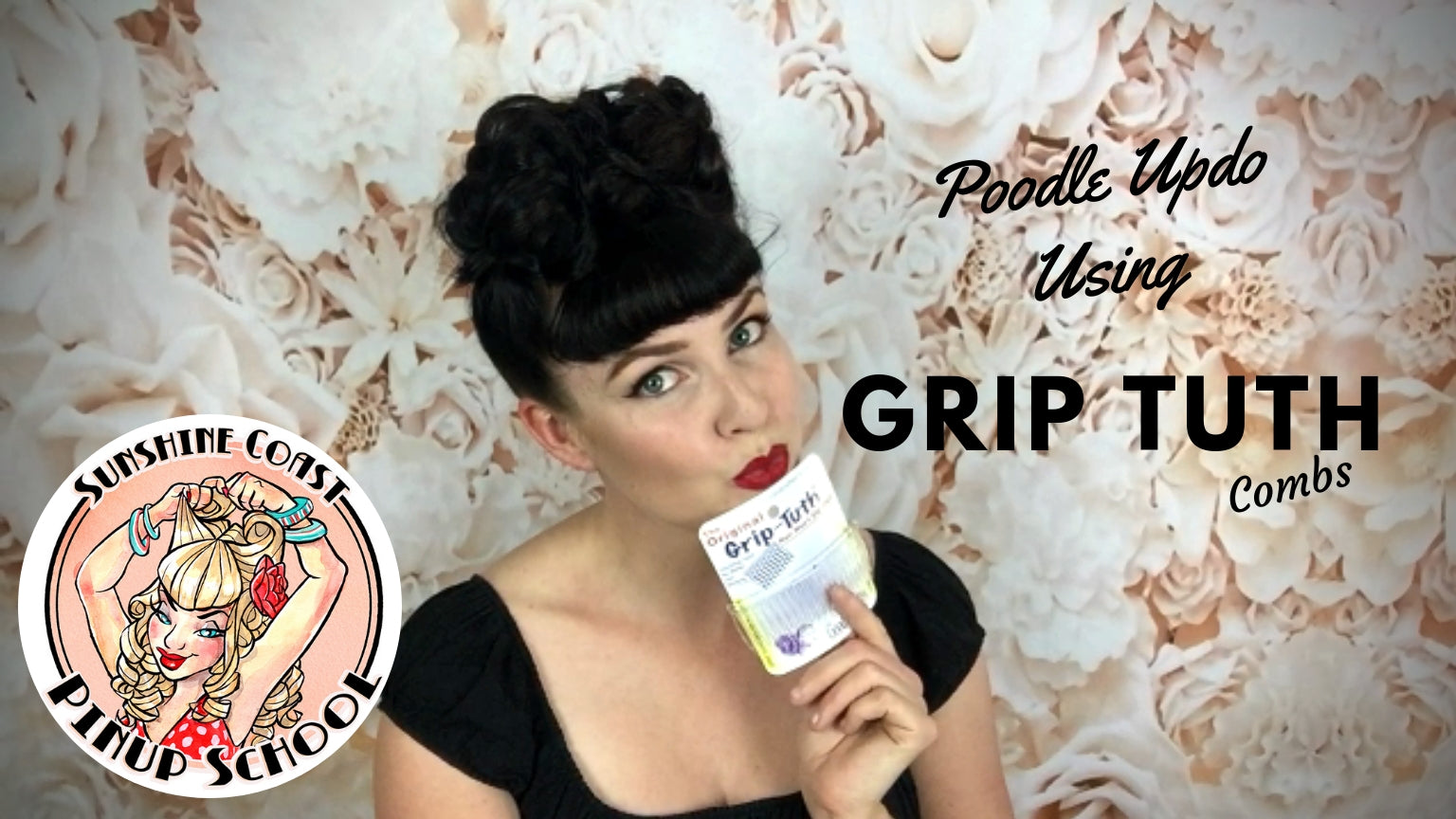 tutorial featuring grip tuth comb